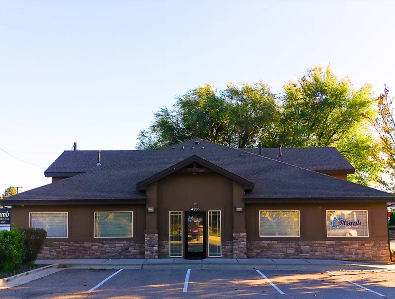 Lamb Family Dental office building at 4255 N Eagle Rd, Boise Idaho